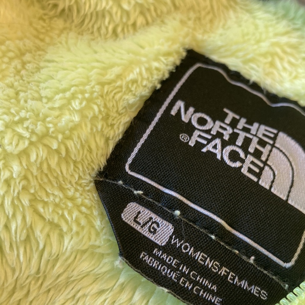 Neon Yellow Hooded NF Fleece - Picture 3 of 9